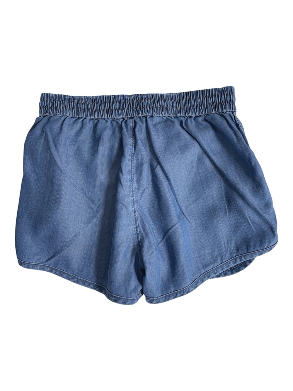 Gap 1969 Chambray Dark Indigo Tencel Lyocell Denim Surf Shorts in size Small - Picture 3 of 5